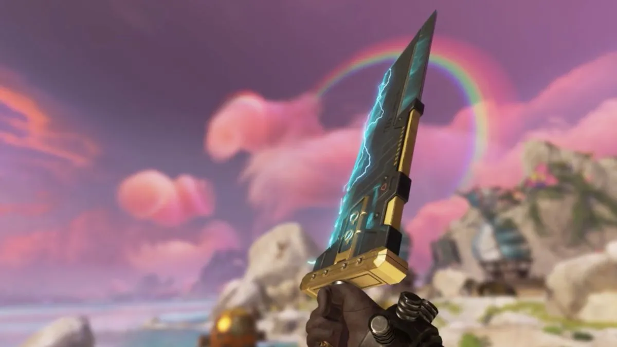 Buster Sword R5 Melee Cosmetic em Apex Legends e Final Fantasy 7 Rebirth Event