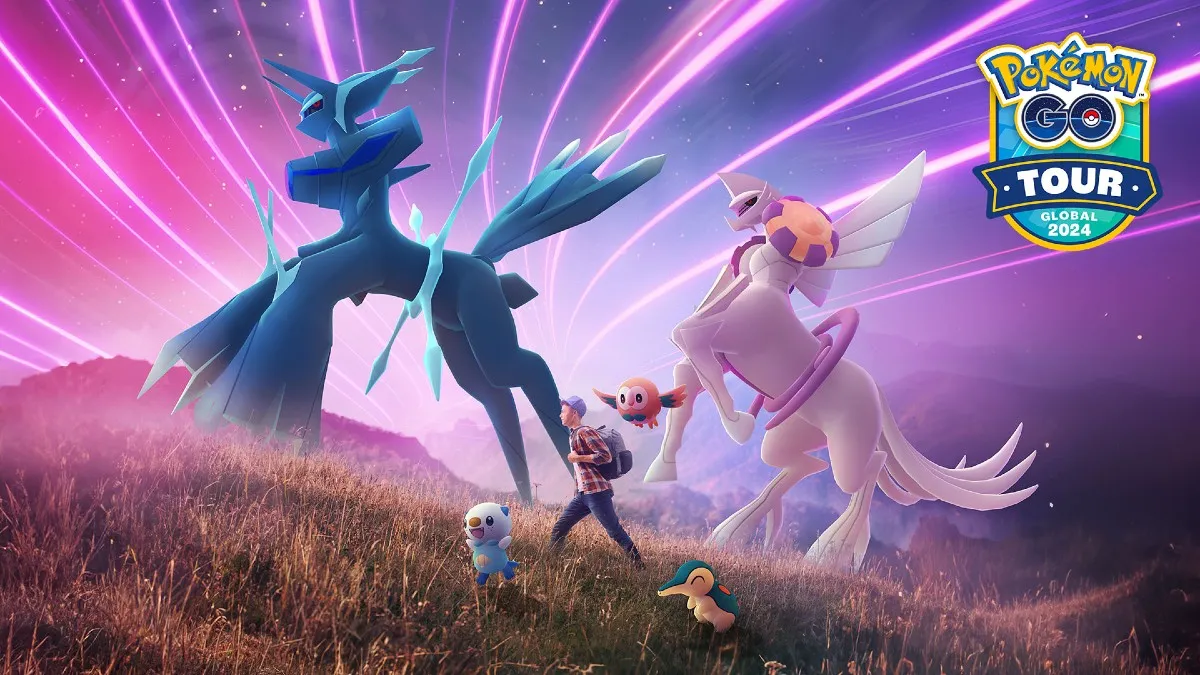 Pokémon GO Origin Forme Dialga e Origin Form Palkia