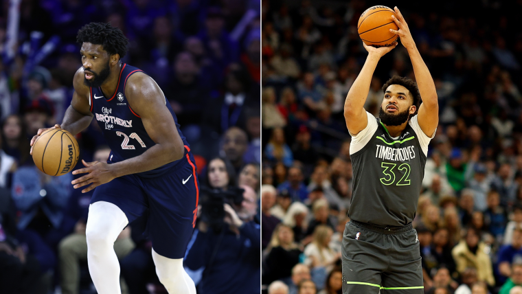 Joel Embiid e Karl Anthony Towns quebram o recorde da NBA