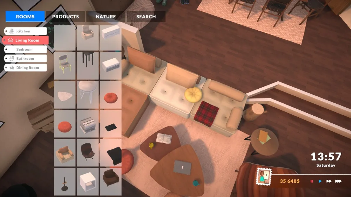 Recurso de decoração de casa Paralives