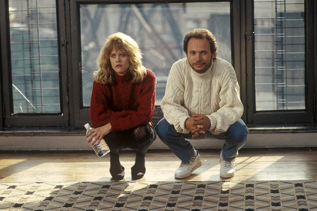 Meg Ryan e Billy Crystal em Quando Harry Conheceu Sally
