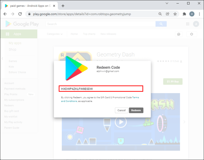 1710966337 989 Como resgatar um codigo no Google Play