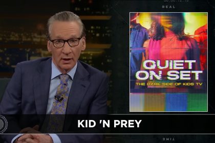Bill Maher compara Nickelodeon ao Neverland Ranch depois de assistir