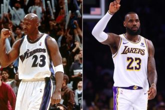 Michael Jordan e LeBron James sao as manchetes da lista