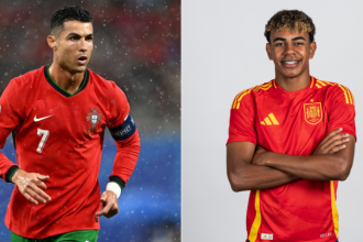 Filho de Cristiano Ronaldo se relaciona com Lamine Yamal enquanto