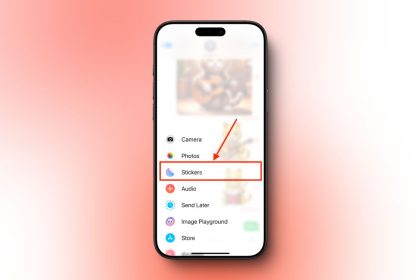 Como enviar adesivos no iMessage no iPhone