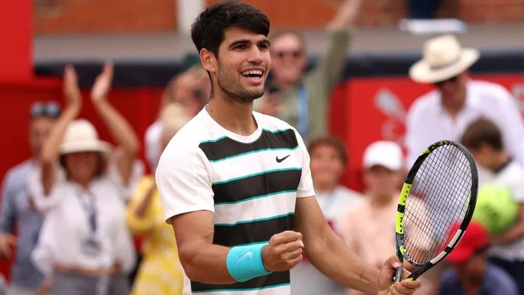 Alcaraz se aquece para Wimbledon com o titulo do Second.webp