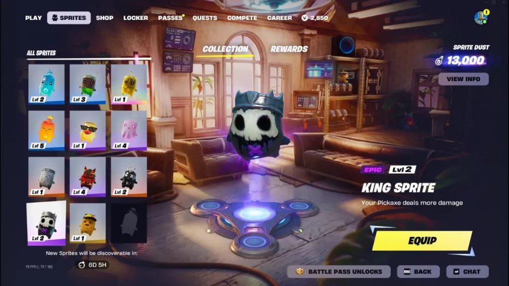Como obter o Rei Sprite em Fortnite