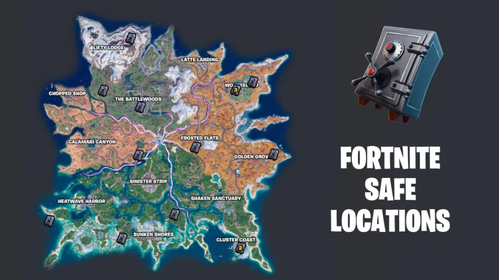 Como saquear cofres ou caixas registradoras em Fortnite