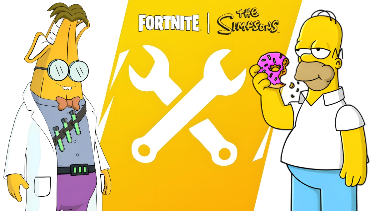 Fortnite Simpsons Mythic Weapons and Items