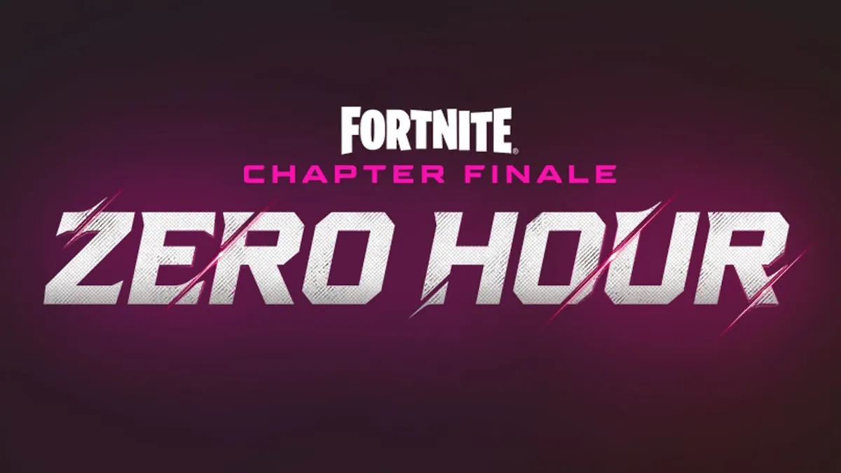 Fortnite Chapter finale zero hour live event countdown