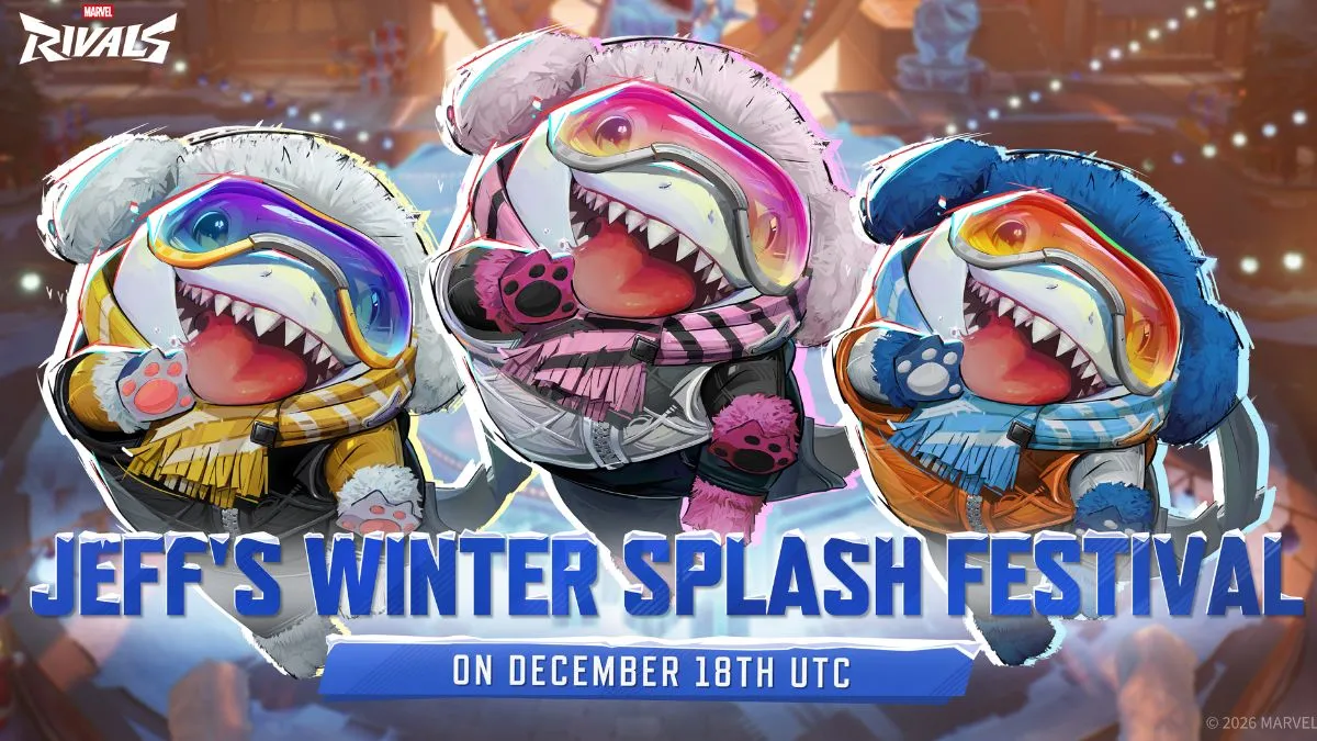 Marvel Rivals Jeff's Winter Splash Jeffland Map