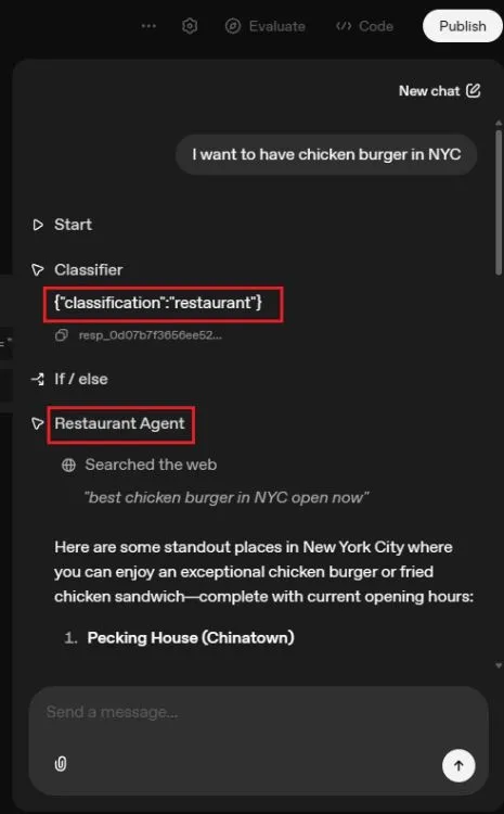 testing ai agent