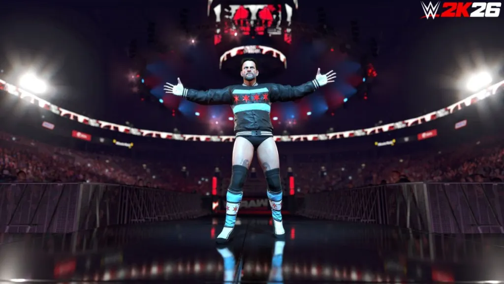 Entrée punk de WWE 2K26 CM