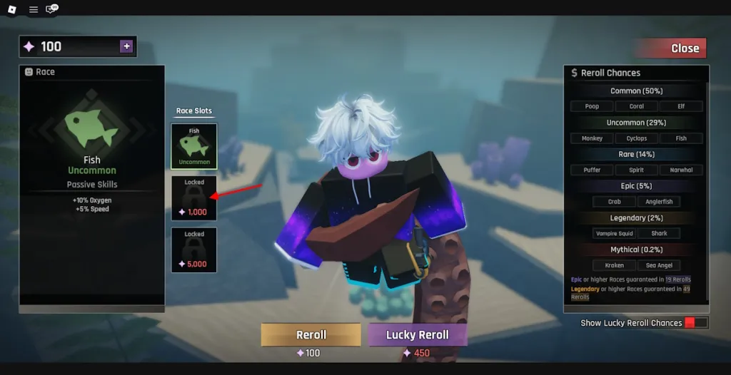 Abyss aggiunge lo slot per il rilancio delle gare