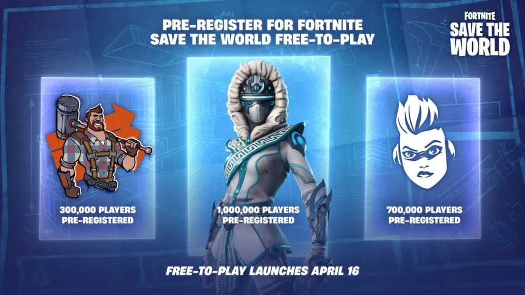 Ricompense gratuite di Fortnite Salva il mondo