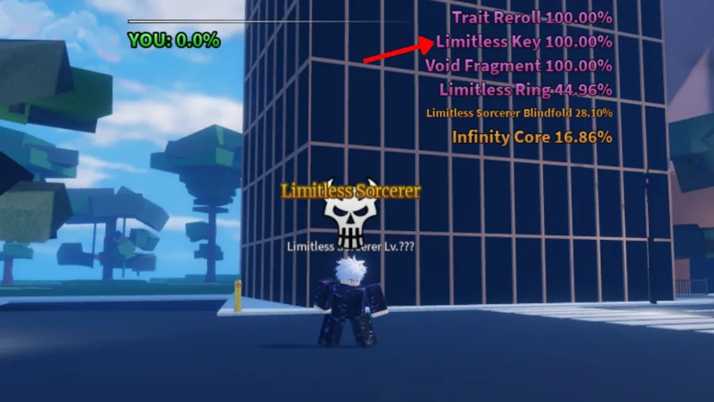 How to Obtain the Limitless Key from Limitless Sorcerer boss