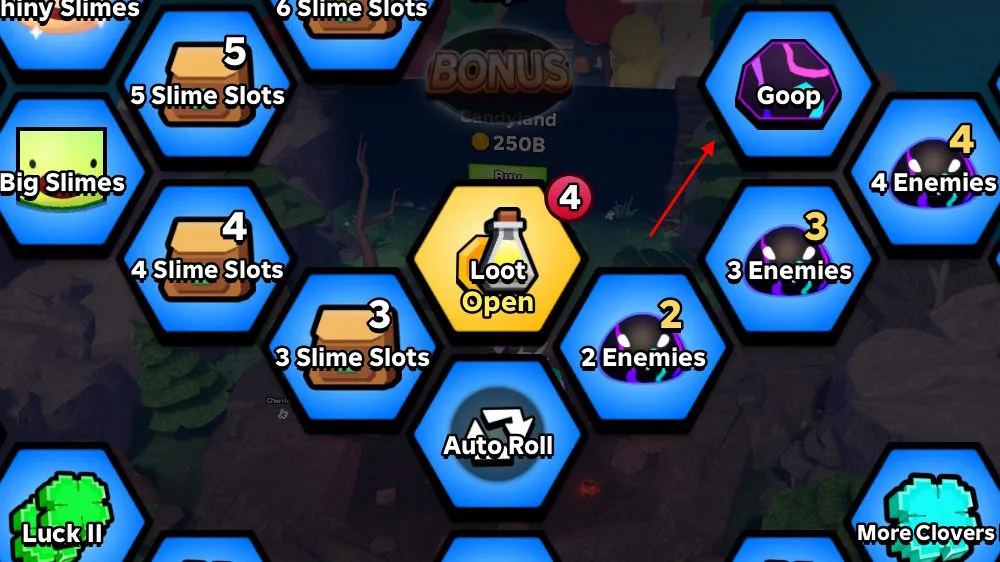 Goop débloquer dans Slime RNG