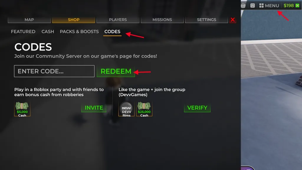 Gezocht-codes inwisselen