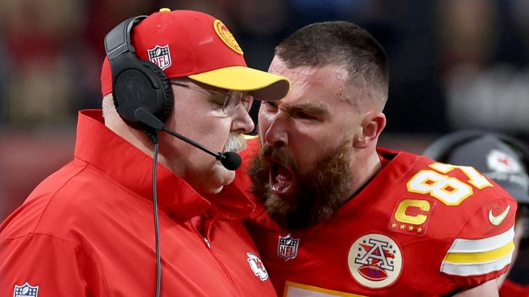 How Travis Kelces Super Bowl Meltdown Became an Instant Meme