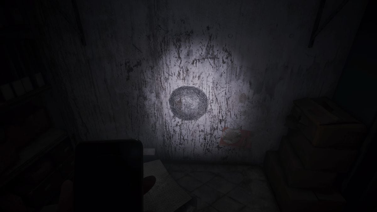 hole drawing silent hill the short message