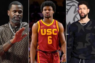 Stephen Jackson criticizes Austin Rivers for taking Bronny James