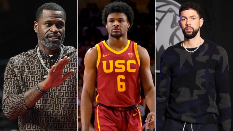 Stephen Jackson criticizes Austin Rivers for taking Bronny James