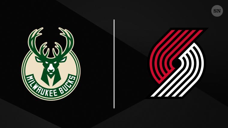 What channel broadcasts Bucks vs Trail Blazers tonight