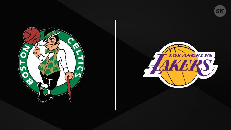What channel broadcasts Celtics vs Lakers tonight