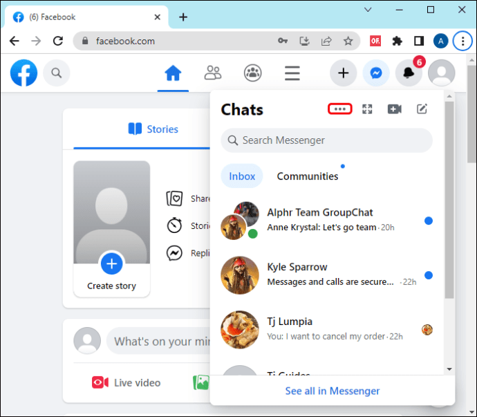 1709573564 398 How to view restricted messages in Messenger