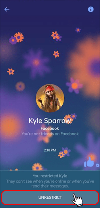 1709573566 650 How to view restricted messages in Messenger