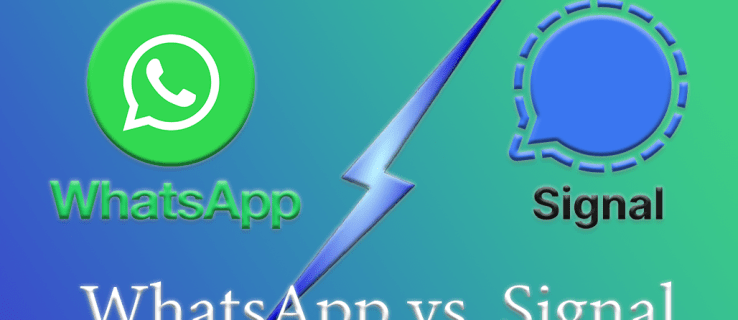 WhatsApp versus signal