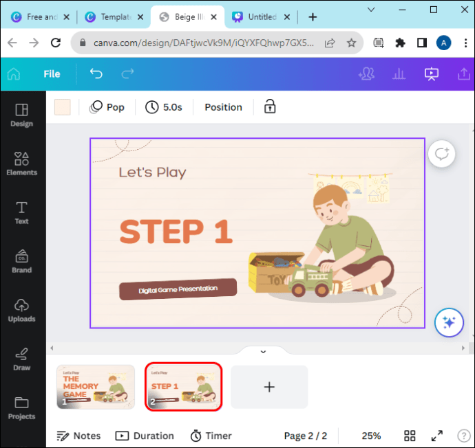 1710058109 737 How to make text appear when clicked in Canva