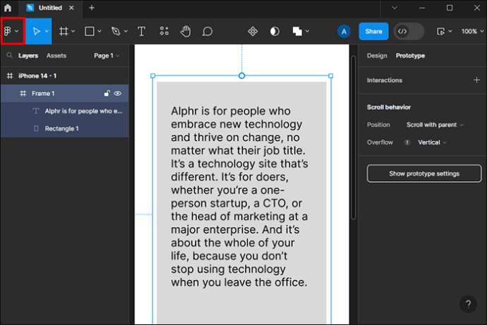 1710169235 407 How to create a scrollable asset in Figma