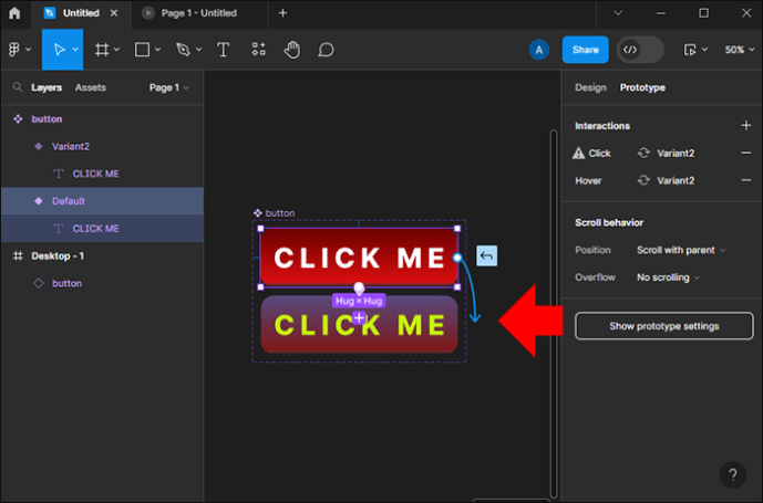 1710383074 699 How to make a hover effect in Figma