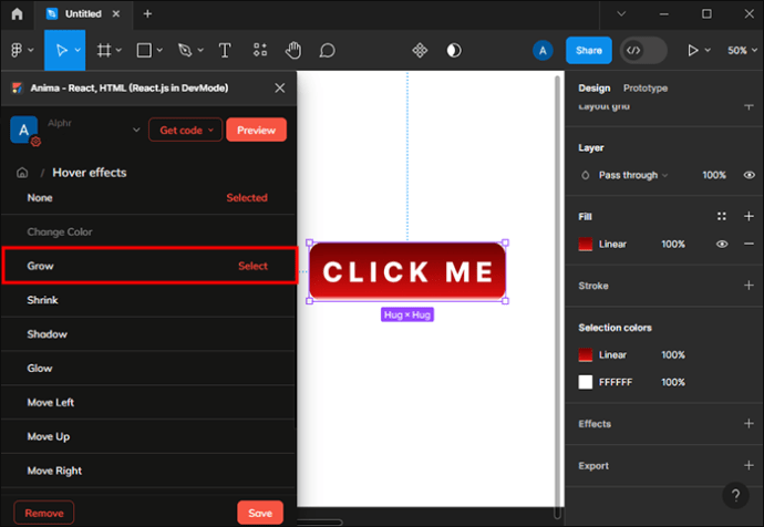 1710383075 233 How to make a hover effect in Figma