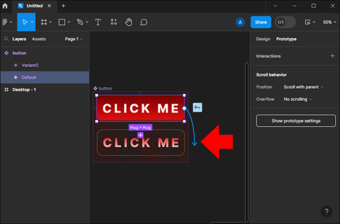 1710383075 963 How to make a hover effect in Figma