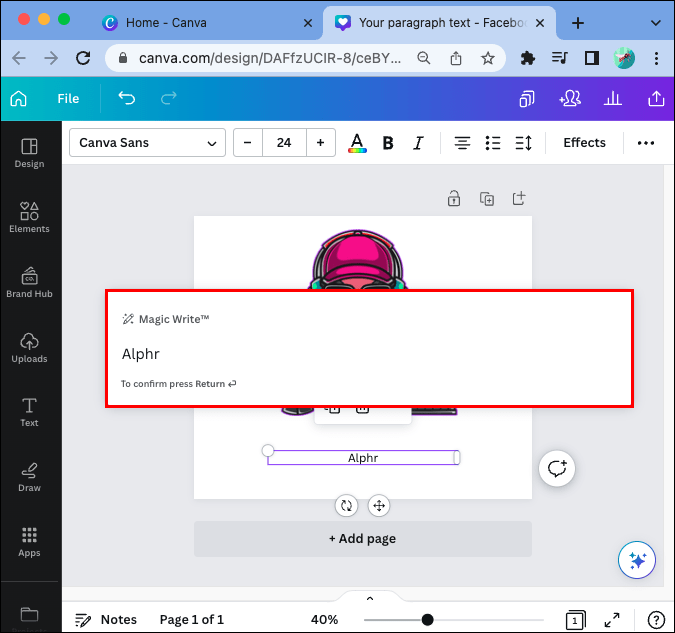 1710407311 377 How to Use Canva Magic Writing