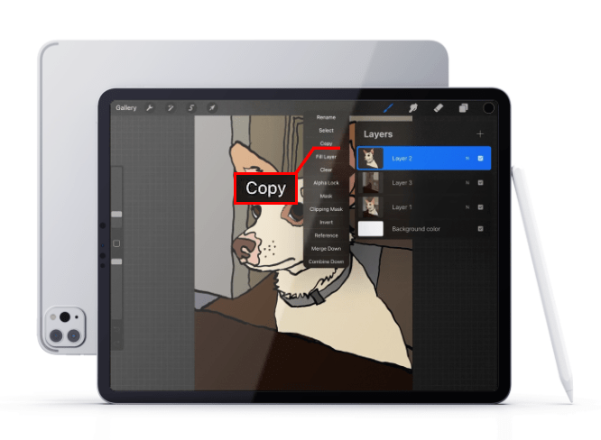 1710407790 99 How to copy and paste in Procreate
