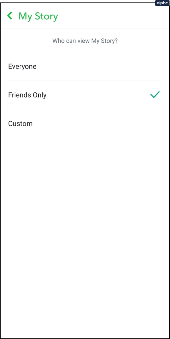 1710753327 480 How to hide your Snapchat story