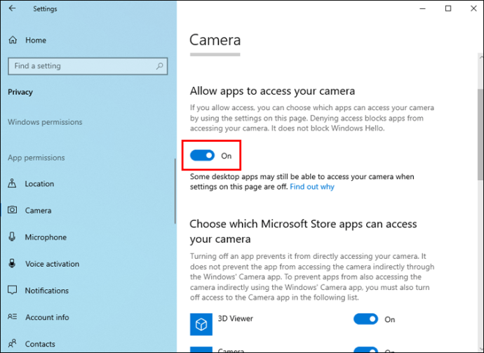 1710974432 671 How to disable the camera on a Windows PC
