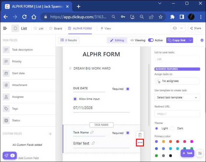 1711020929 507 How to create a form in ClickUp