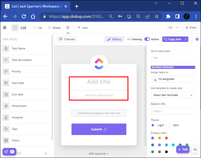 1711020929 896 How to create a form in ClickUp