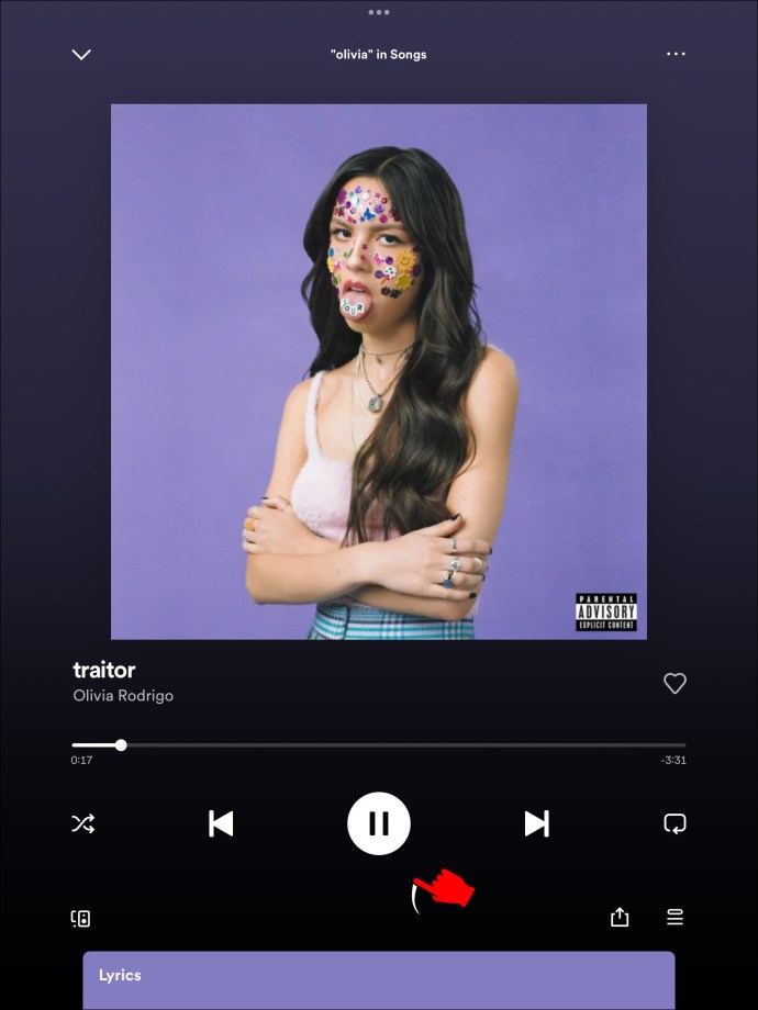 1711233611 972 How to see lyrics on Spotify