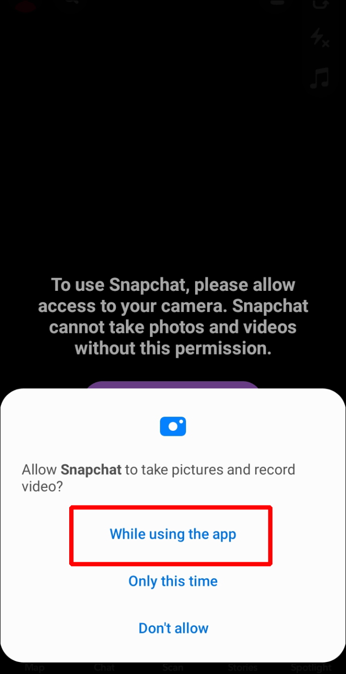 1711263014 858 Why doesnt Snapchat switch to the front camera