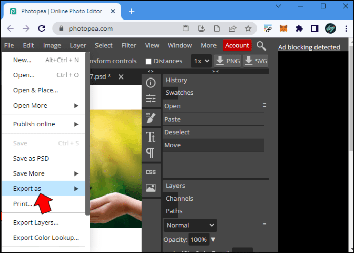1711350932 922 How to resize an image in PhotoPea