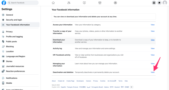 1711378239 716 How to delete all data from Facebook