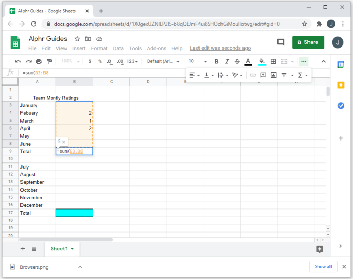 1711383936 871 How to add a column in Google Sheets Mobile Apps