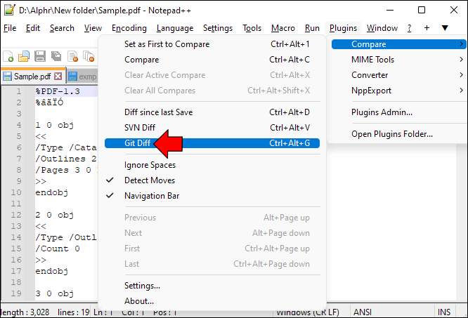 1711522837 298 How to compare two files with Notepad
