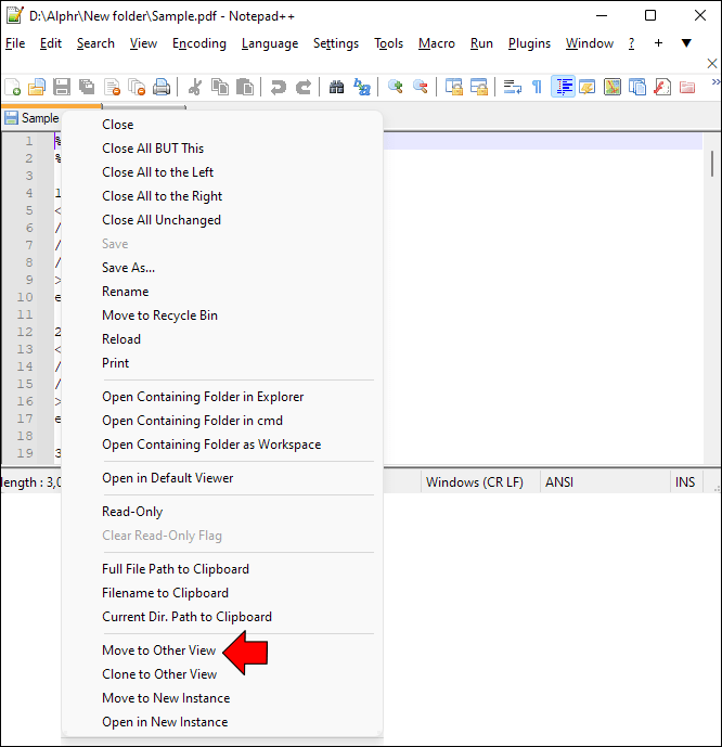 1711522838 834 How to compare two files with Notepad